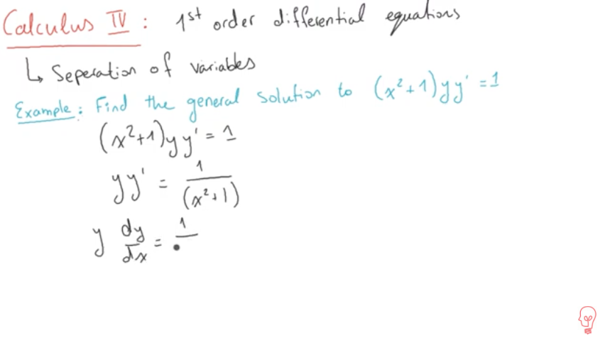 Learnt Math Tutor Kareem Teaches First Order Linear Differential Equations